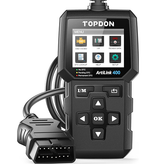 TOPDON AL400 OBD2 Scanner, Full OBDII Code Reader, Check Engine Light Scan Tool (Without box)